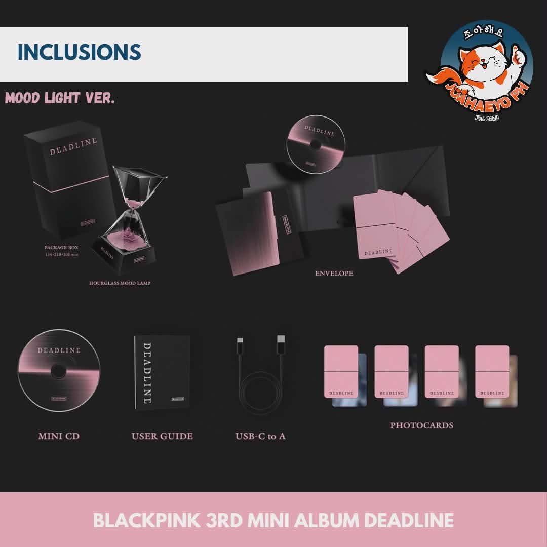 BLACKPINK 3RD MINI ALBUM - DEADLINE