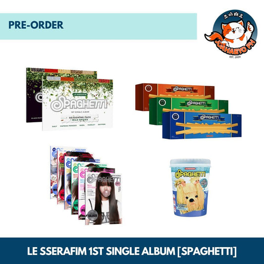 LE SSERAFIM 1st Single Album SPAGHETTI