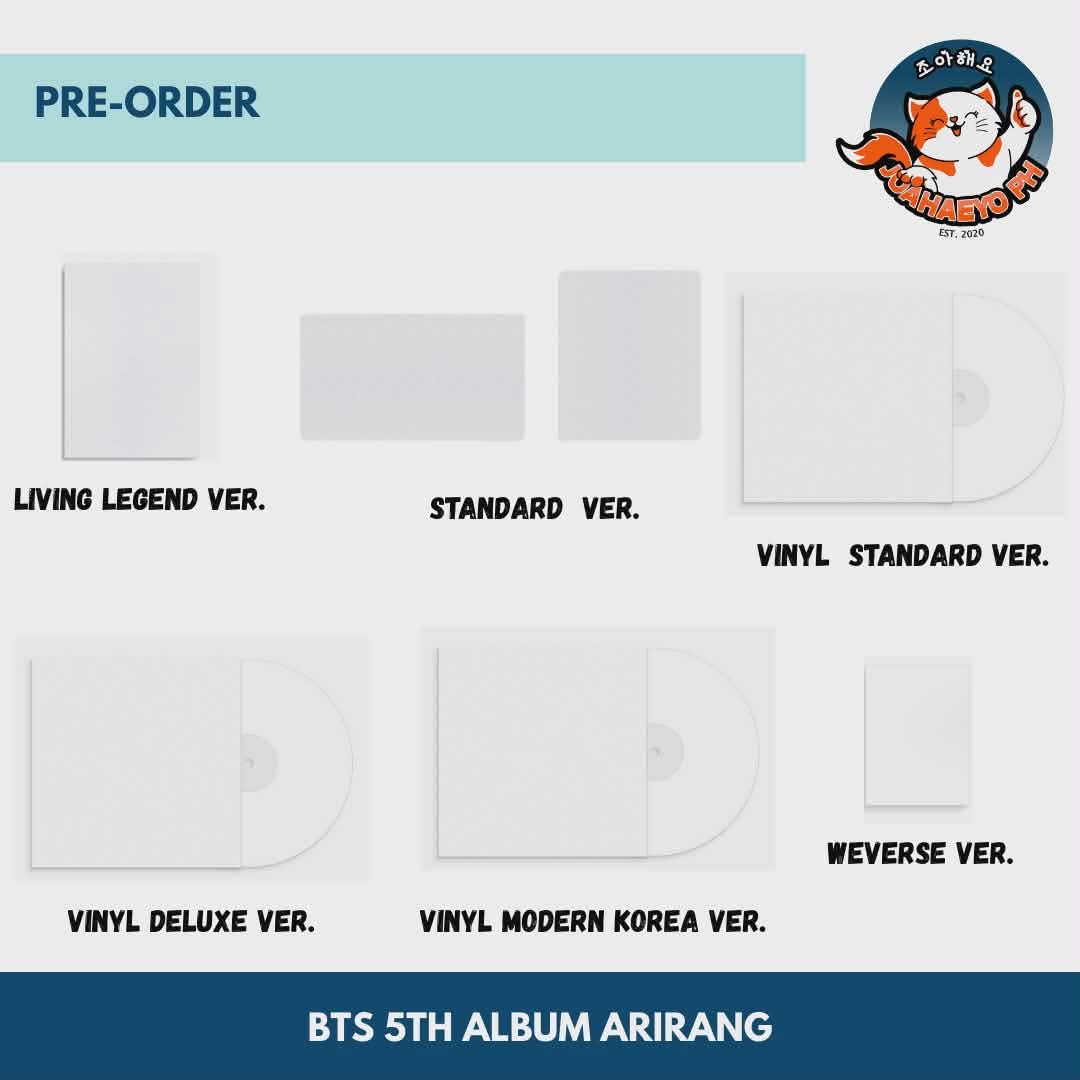 BTS THE 5TH ALBUM - ARIRANG