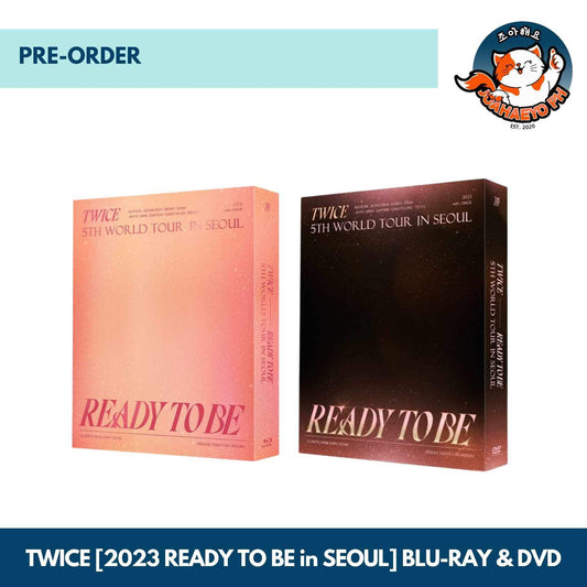 TWICE 5TH WORLD TOUR - READY TO BE IN SEOUL DVD & BLU-RAY