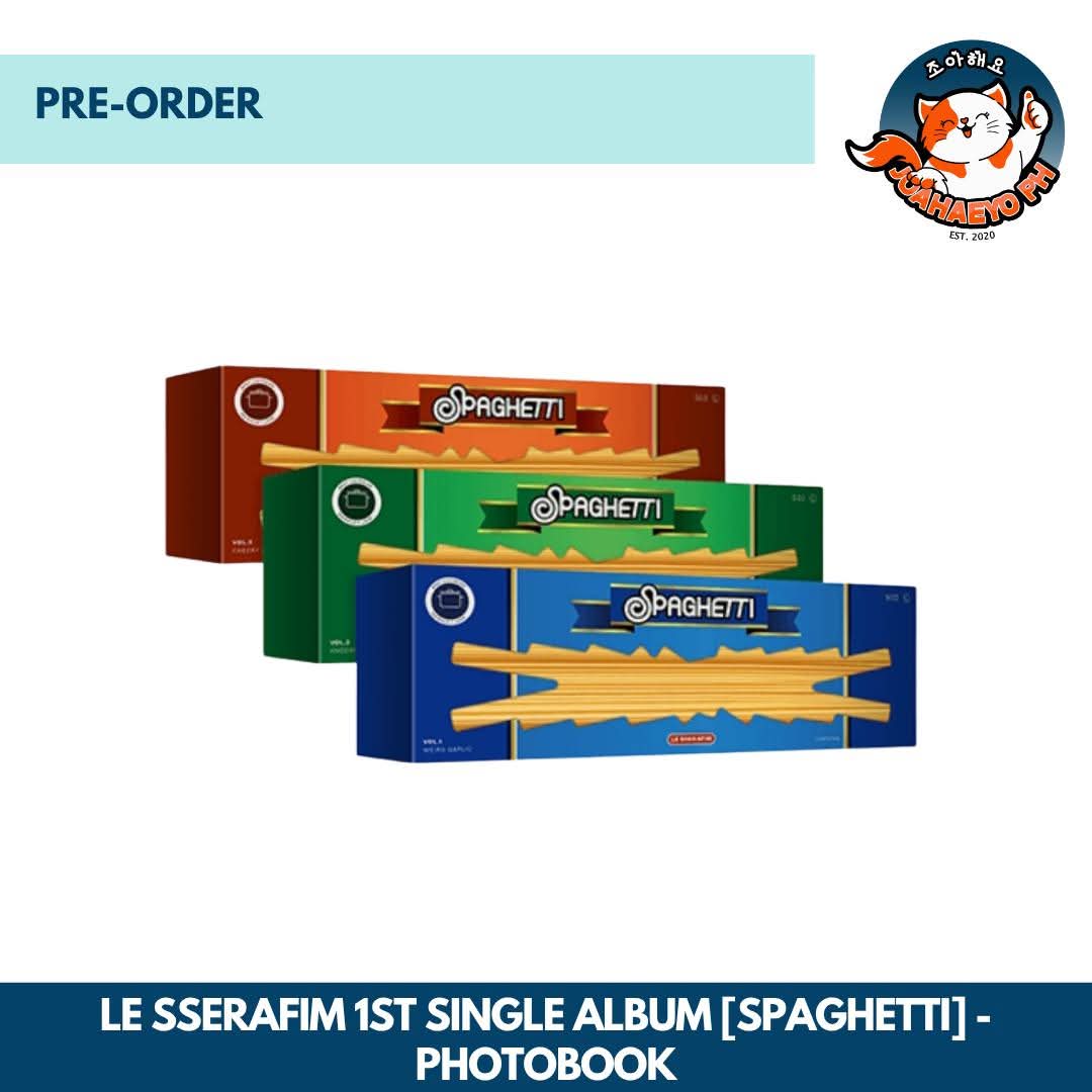 LE SSERAFIM 1st Single Album SPAGHETTI