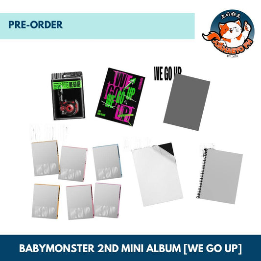 BABYMONSTER 2ND MINI ALBUM - WE GO UP