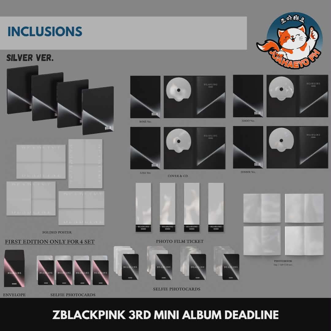 BLACKPINK 3RD MINI ALBUM - DEADLINE