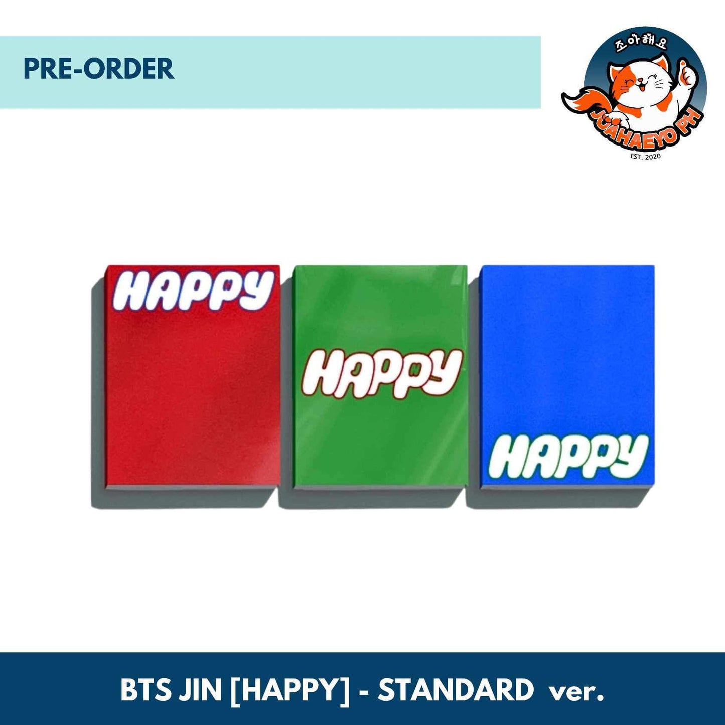 BTS JIN SOLO ALBUM - HAPPY