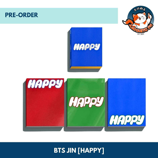 BTS JIN SOLO ALBUM - HAPPY