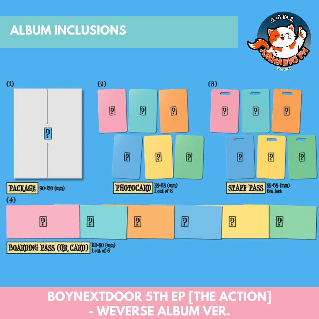 BOYNEXTDOOR 5TH EP - THE ACTION
