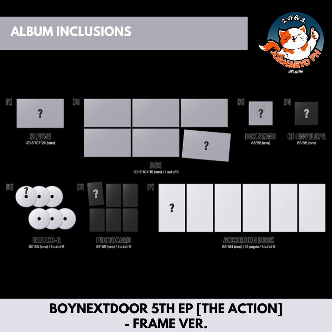 BOYNEXTDOOR 5TH EP - THE ACTION