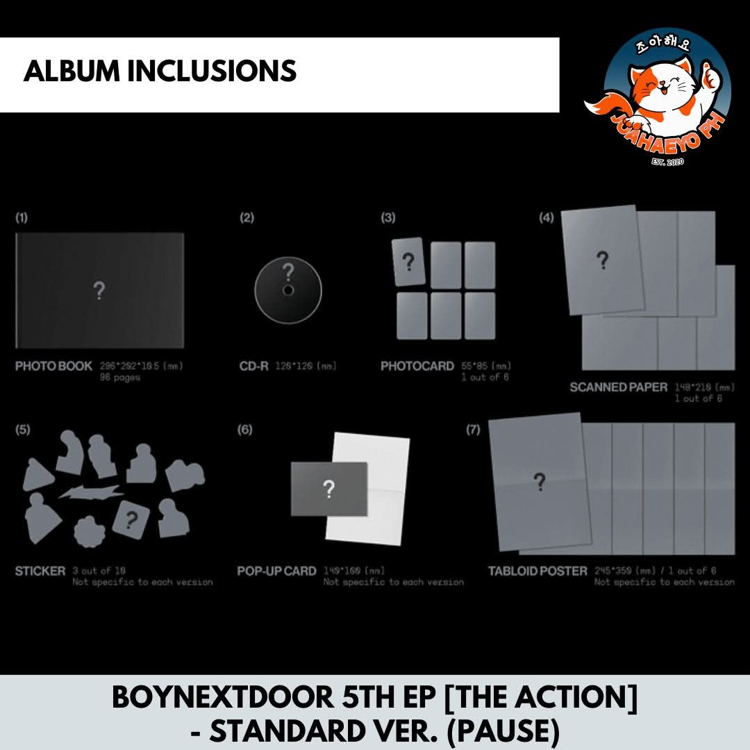BOYNEXTDOOR 5TH EP - THE ACTION