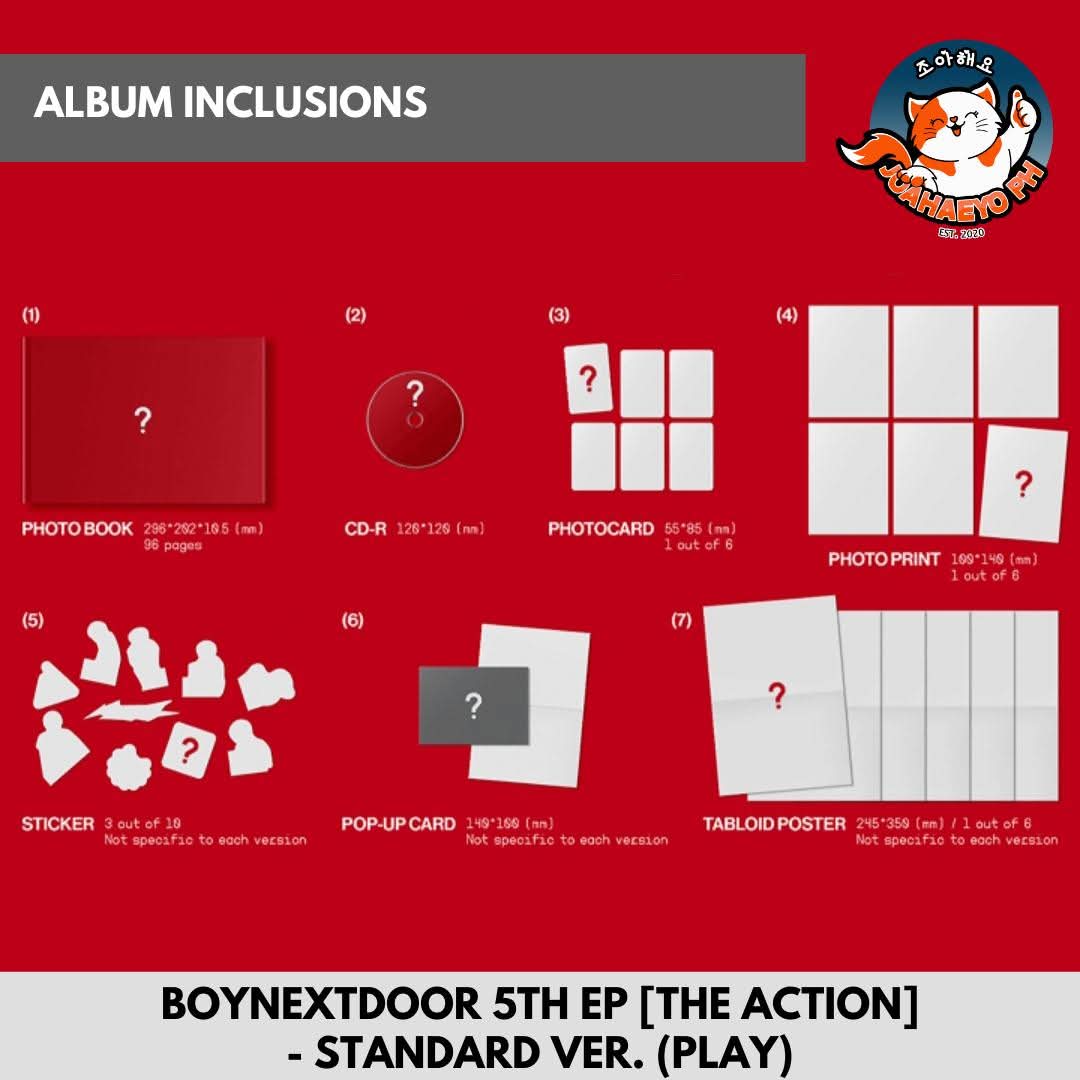 BOYNEXTDOOR 5TH EP - THE ACTION