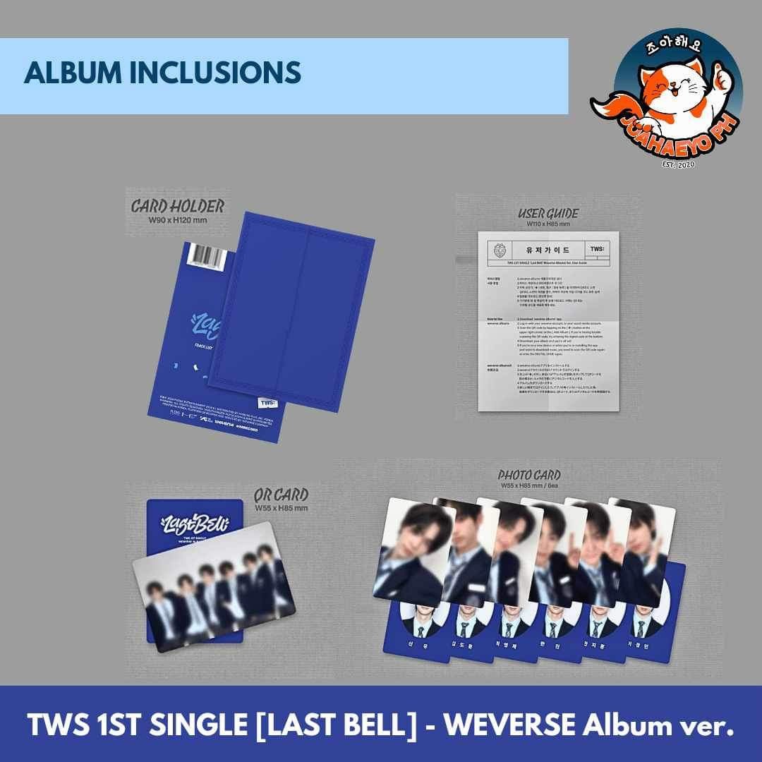 TWS FIRST SINGLE ALBUM - LAST BELL