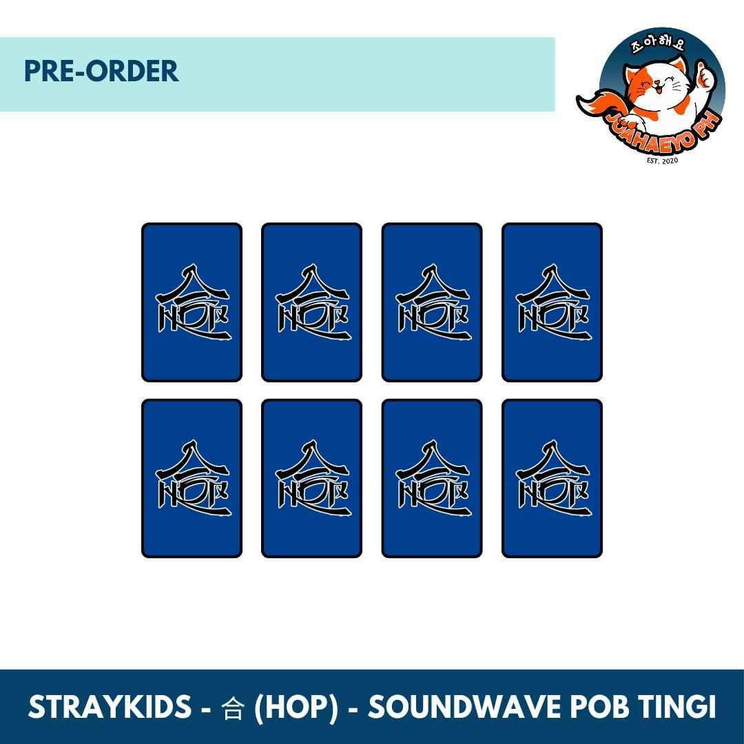 STRAY KIDS ALBUM : HOP SOUNDWAVE POB TINGI