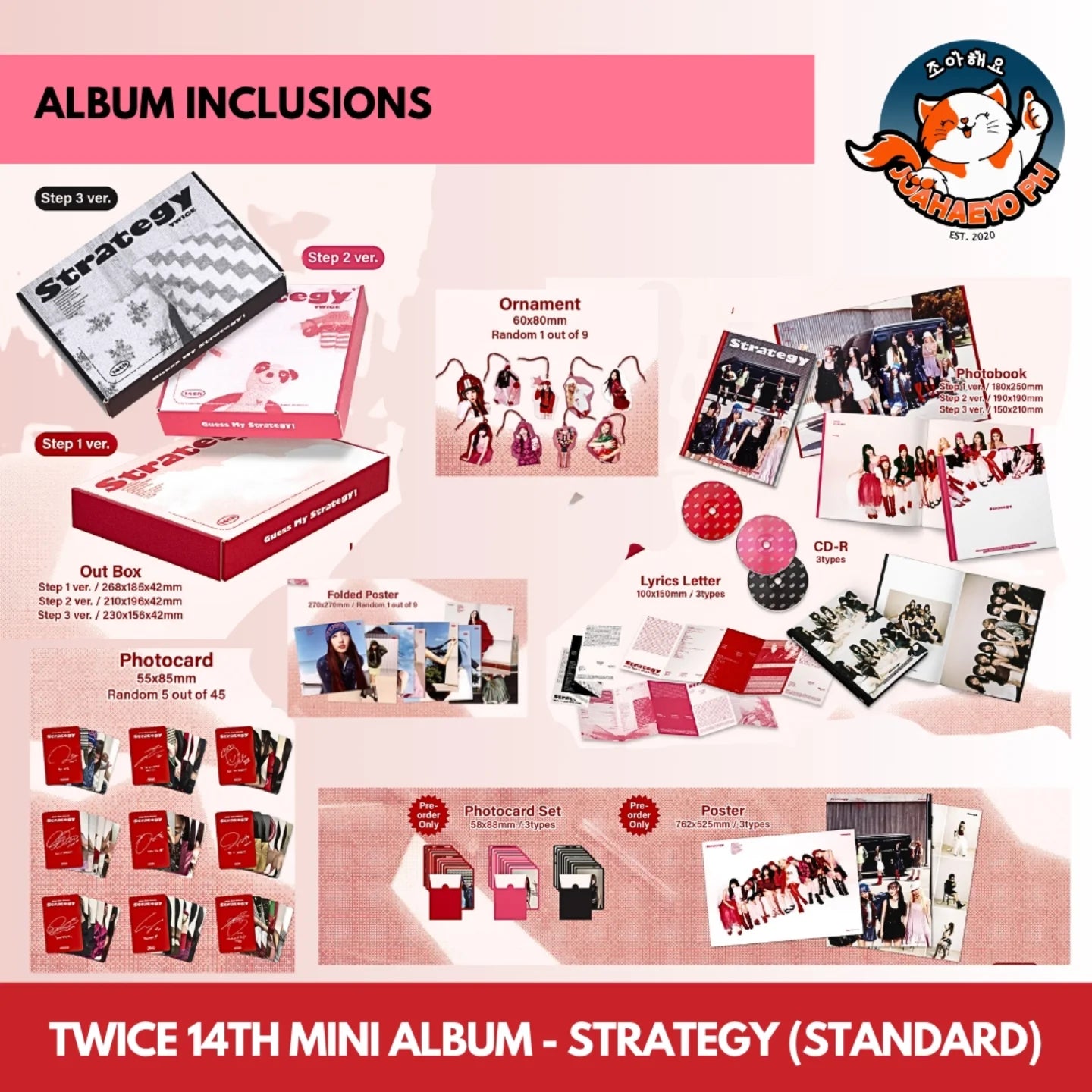 TWICE 14TH MINI ALBUM - STRATEGY