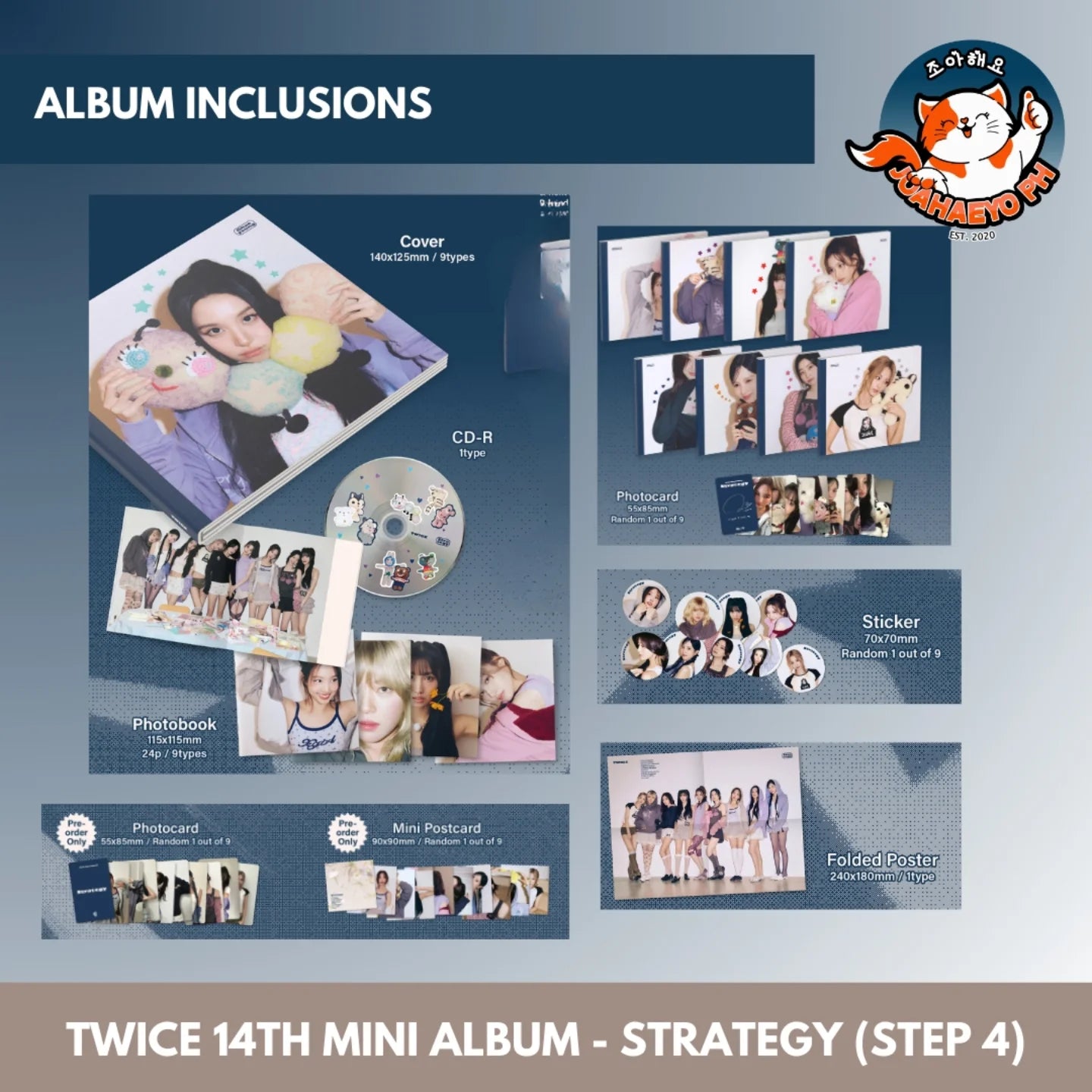 TWICE 14TH MINI ALBUM - STRATEGY