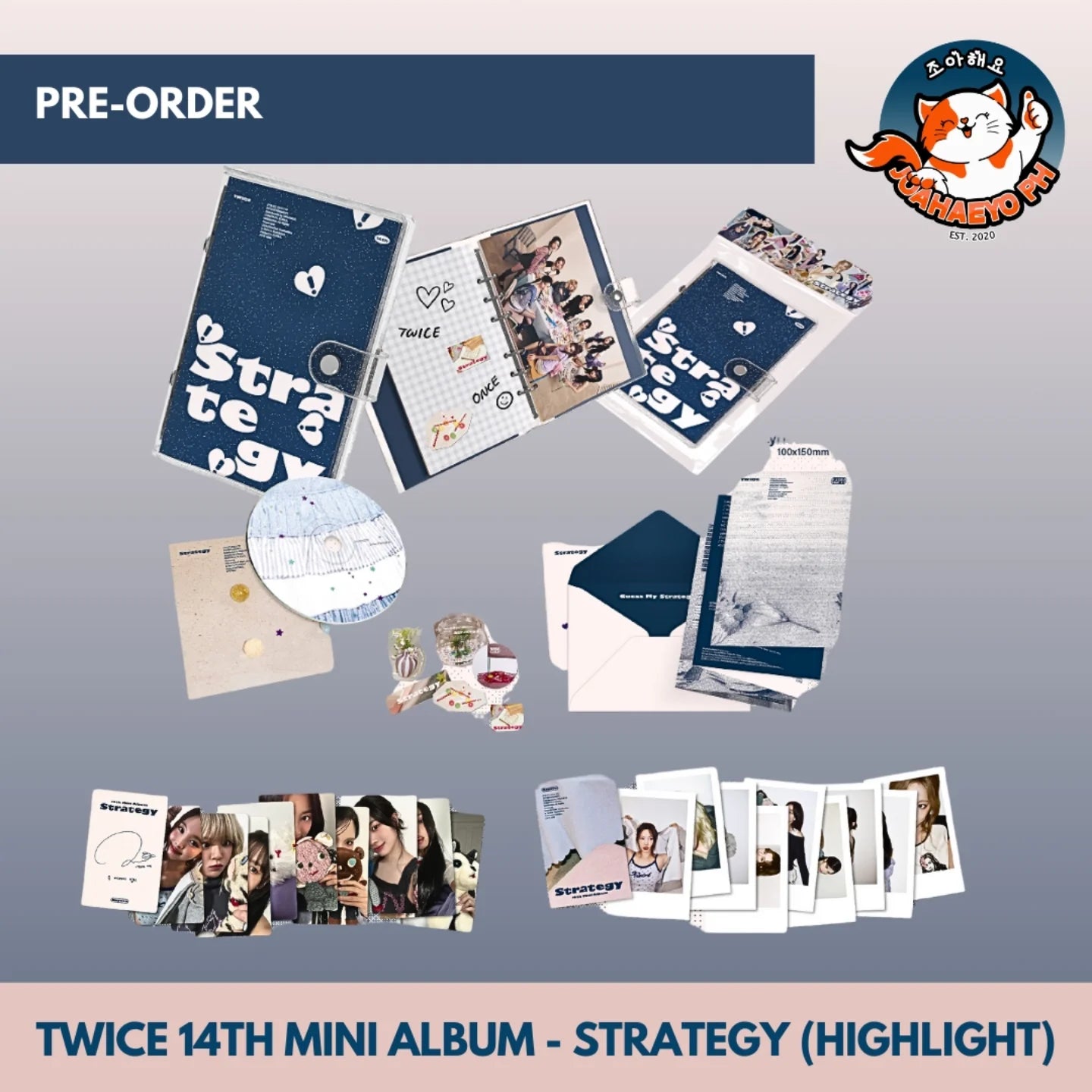 TWICE 14TH MINI ALBUM - STRATEGY