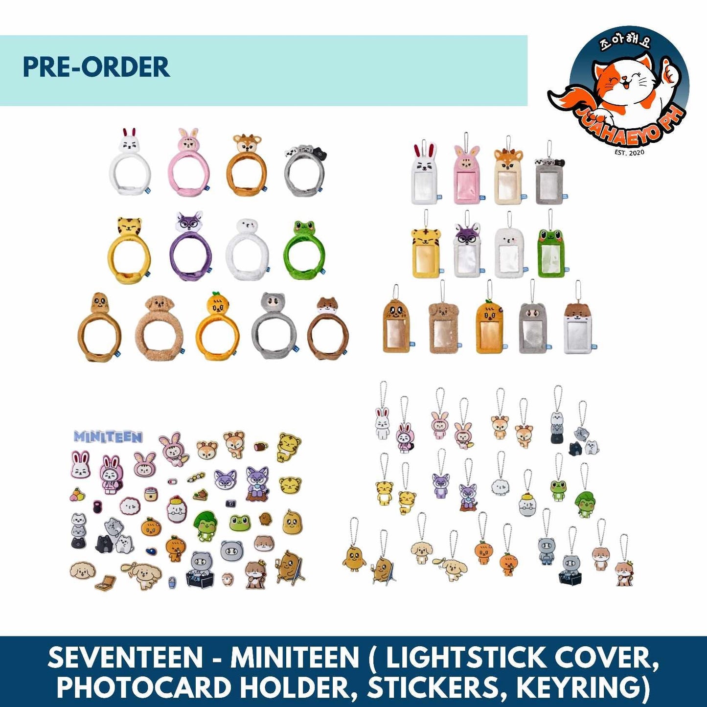 2/2 SEVENTEEN - OFFICIAL MINITEEN MERCH