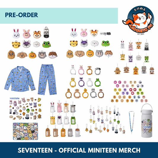 1/2 [2ND P.O.] SEVENTEEN - OFFICIAL MINITEEN MERCH