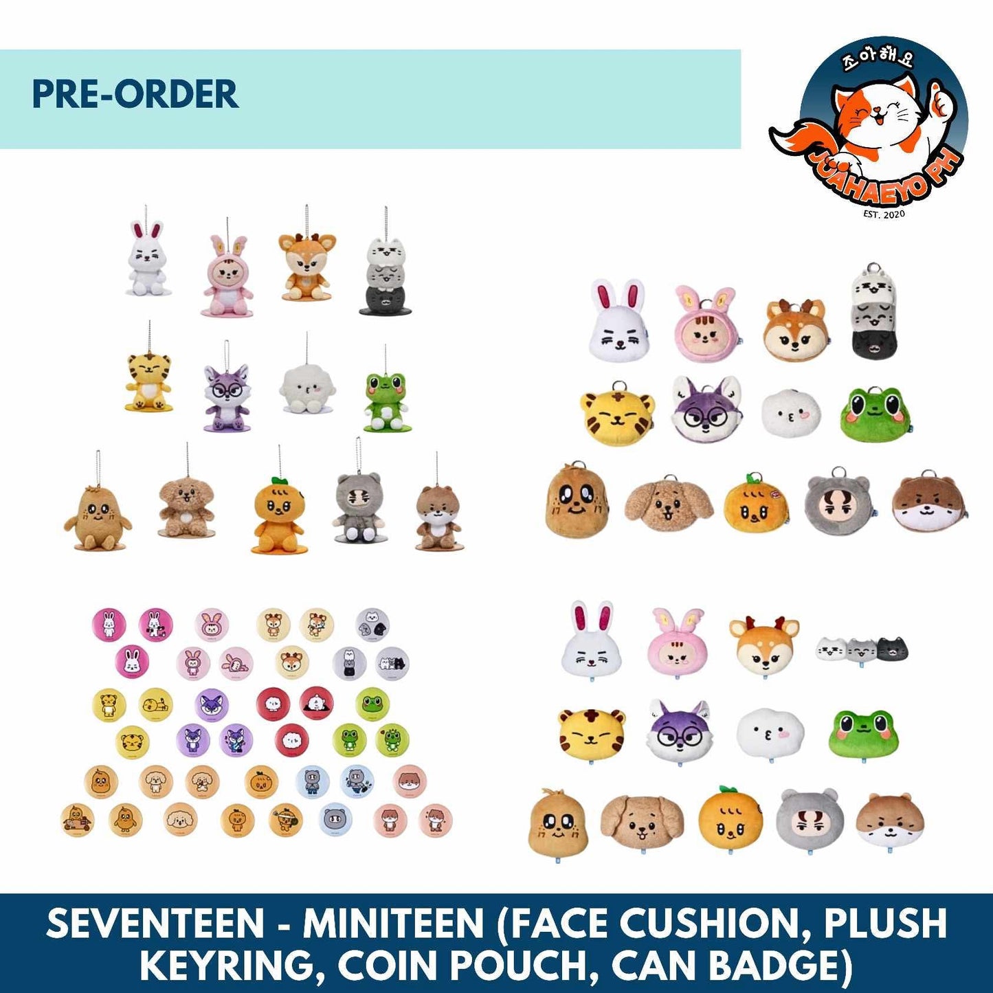 2/2 SEVENTEEN - OFFICIAL MINITEEN MERCH