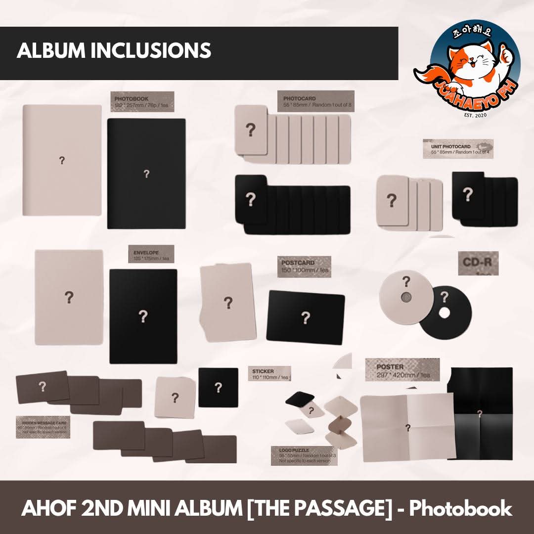 AHOF The 2nd Mini Album - The Passage