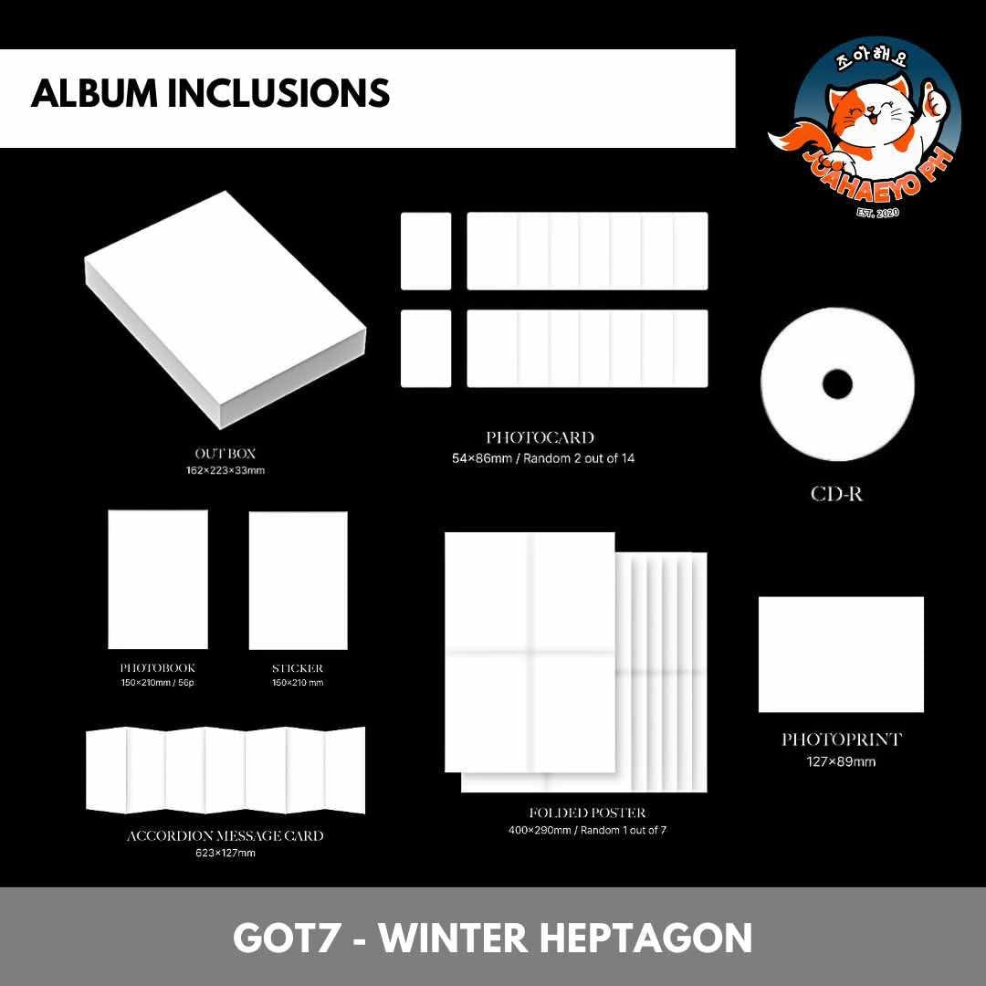 GOT7 EP WINTER HEPTAGON ALBUM