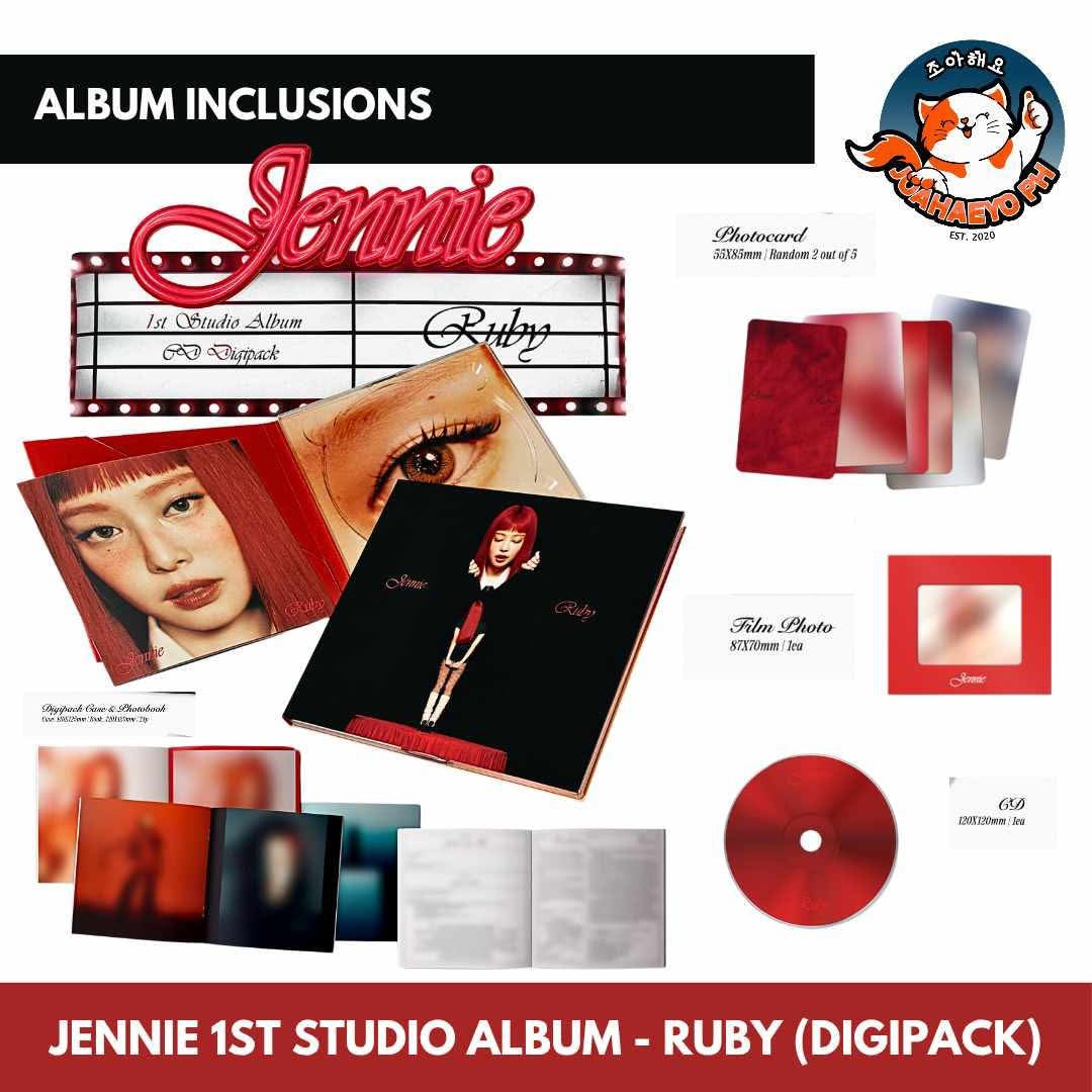 JENNIE THE 1ST STUDIO ALBUM - RUBY