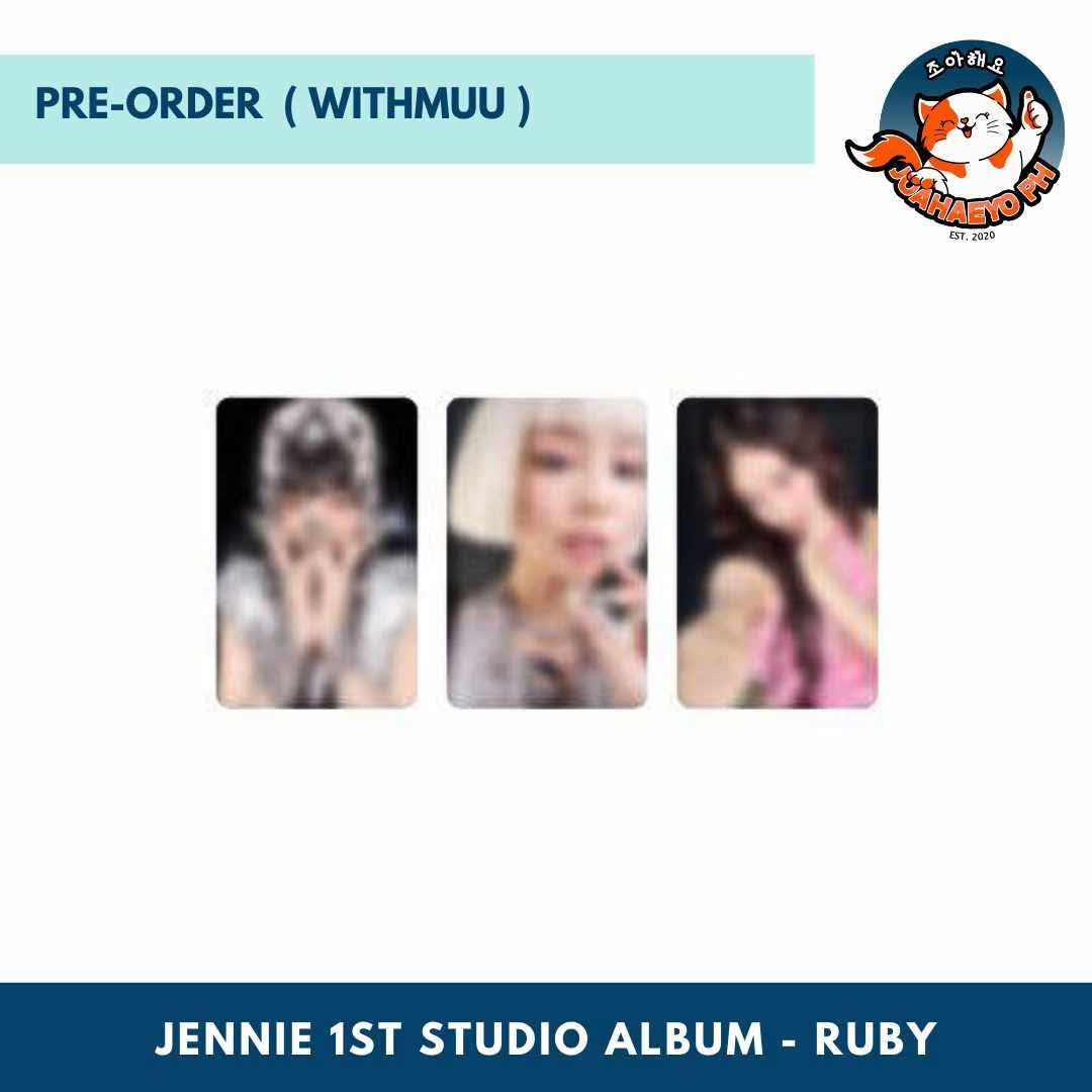 JENNIE THE 1ST STUDIO ALBUM - RUBY