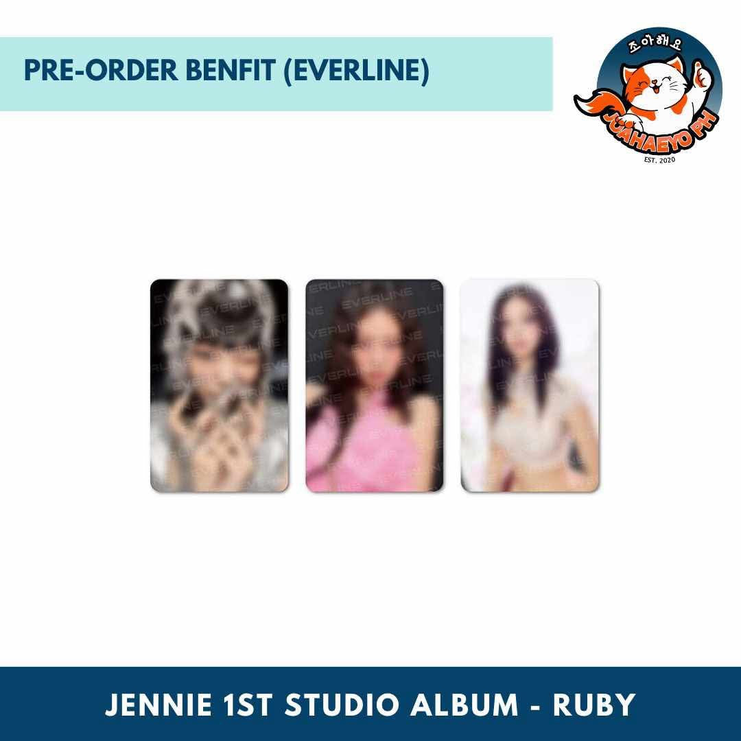 JENNIE THE 1ST STUDIO ALBUM - RUBY