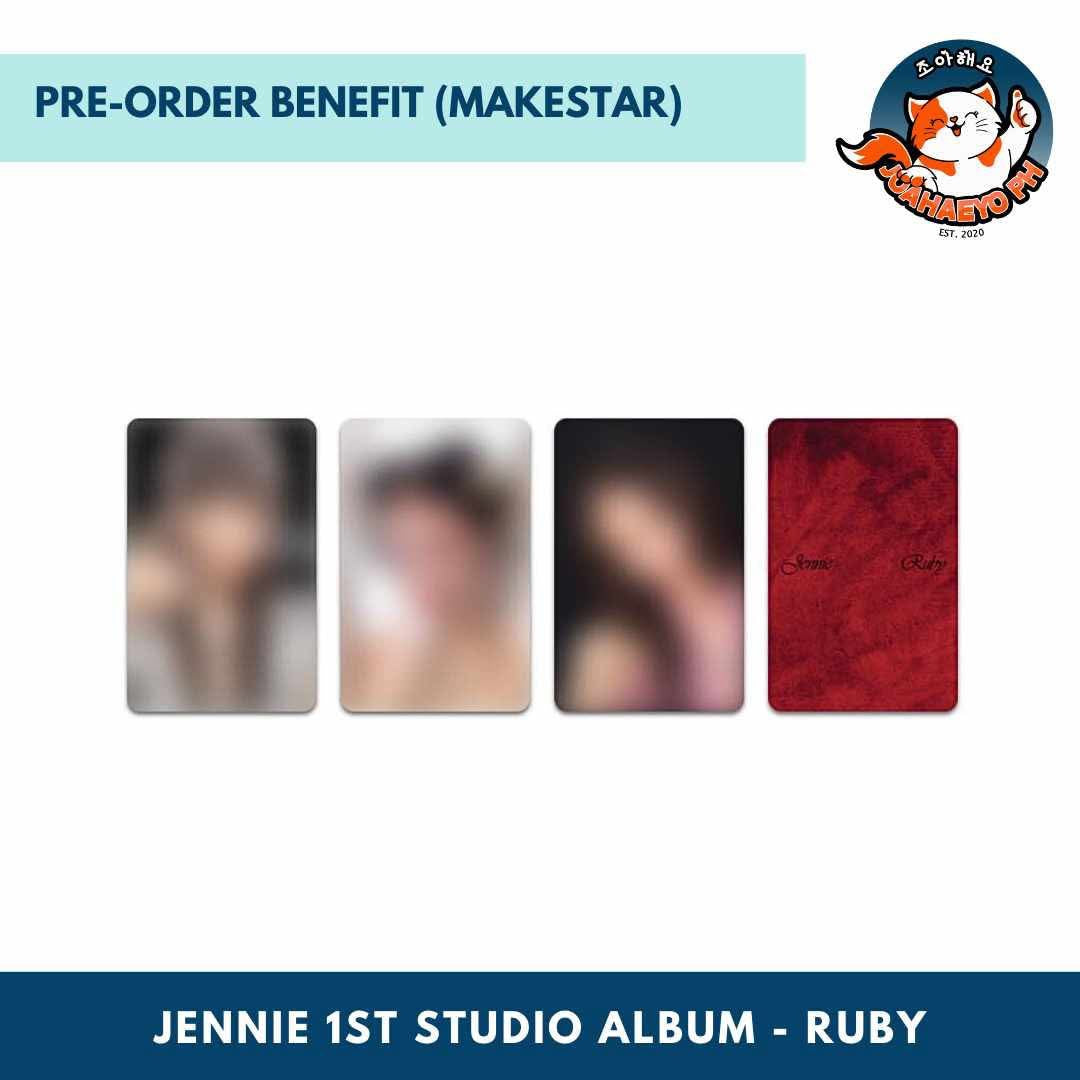 JENNIE THE 1ST STUDIO ALBUM - RUBY