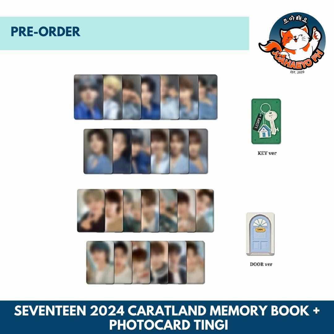 2024 SVT 8TH FAN MEETING SEVENTEEN in CARAT LAND MEMORY BOOK+ TINGI