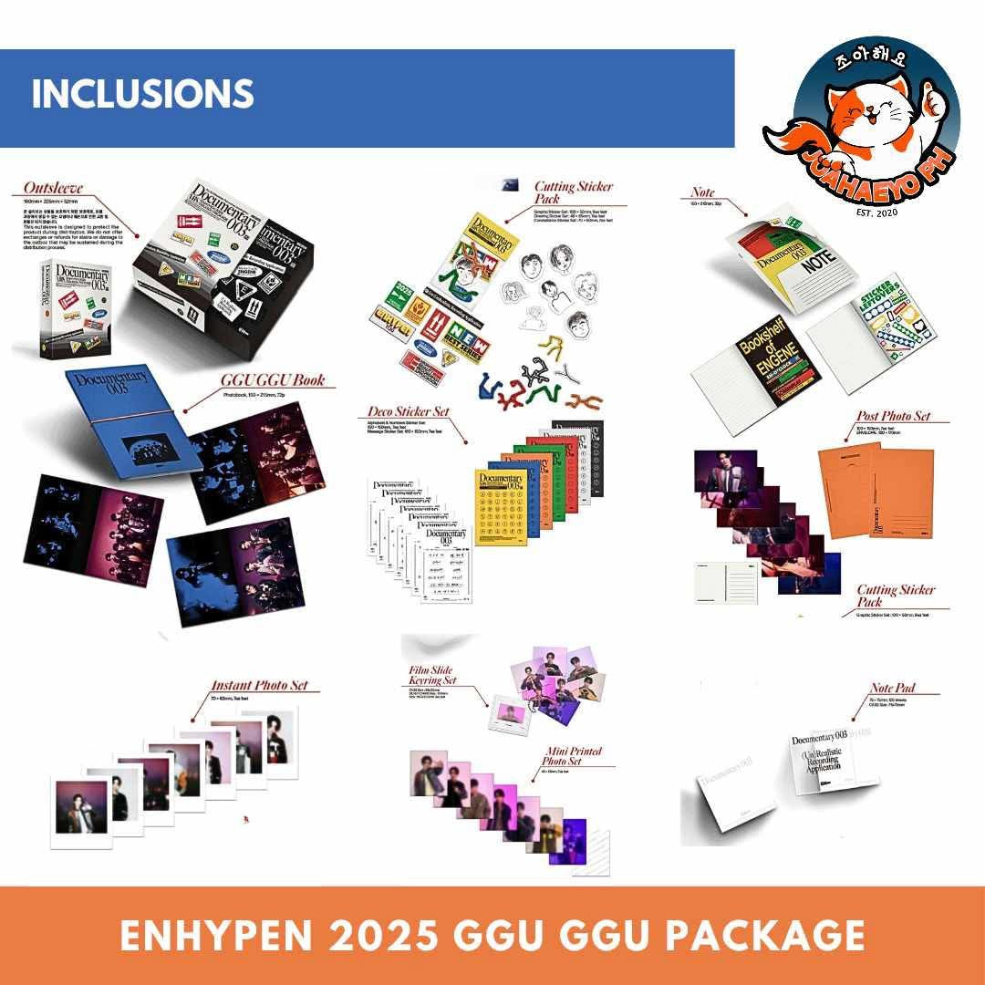 ENHYPEN 2025 GGU GGU PACKAGE