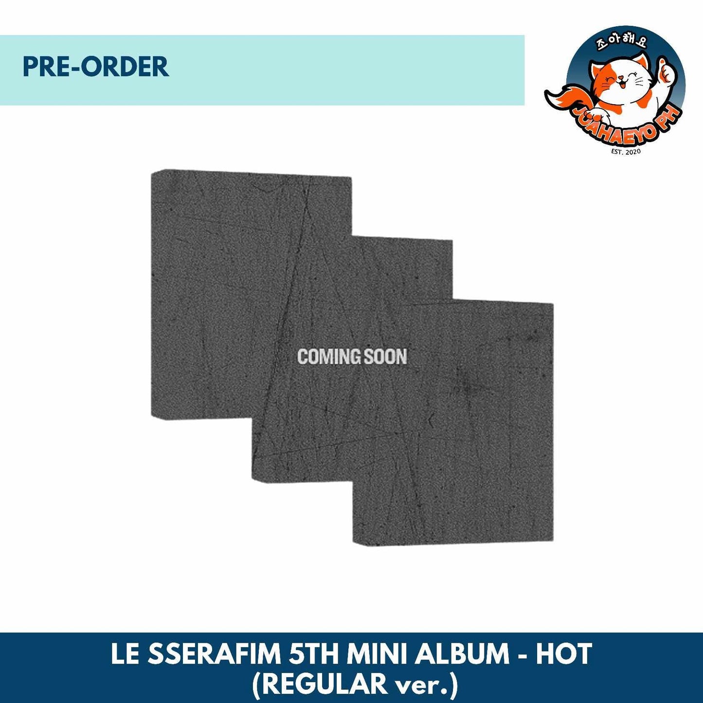 LE SSERAFIM 5TH MINI ALBUM - HOT