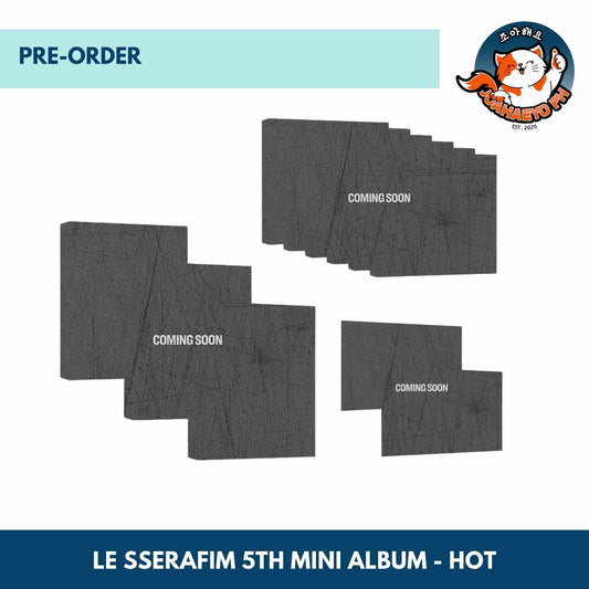 LE SSERAFIM 5TH MINI ALBUM - HOT