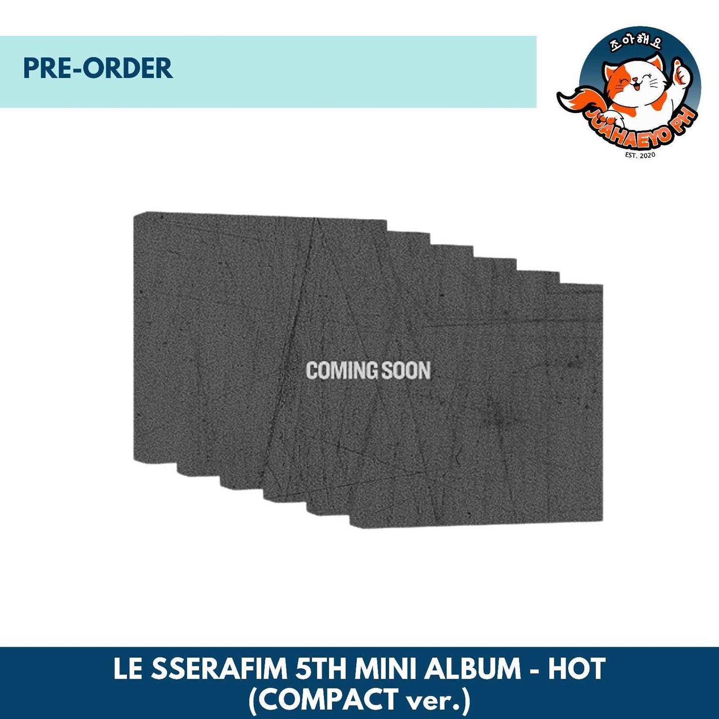 LE SSERAFIM 5TH MINI ALBUM - HOT