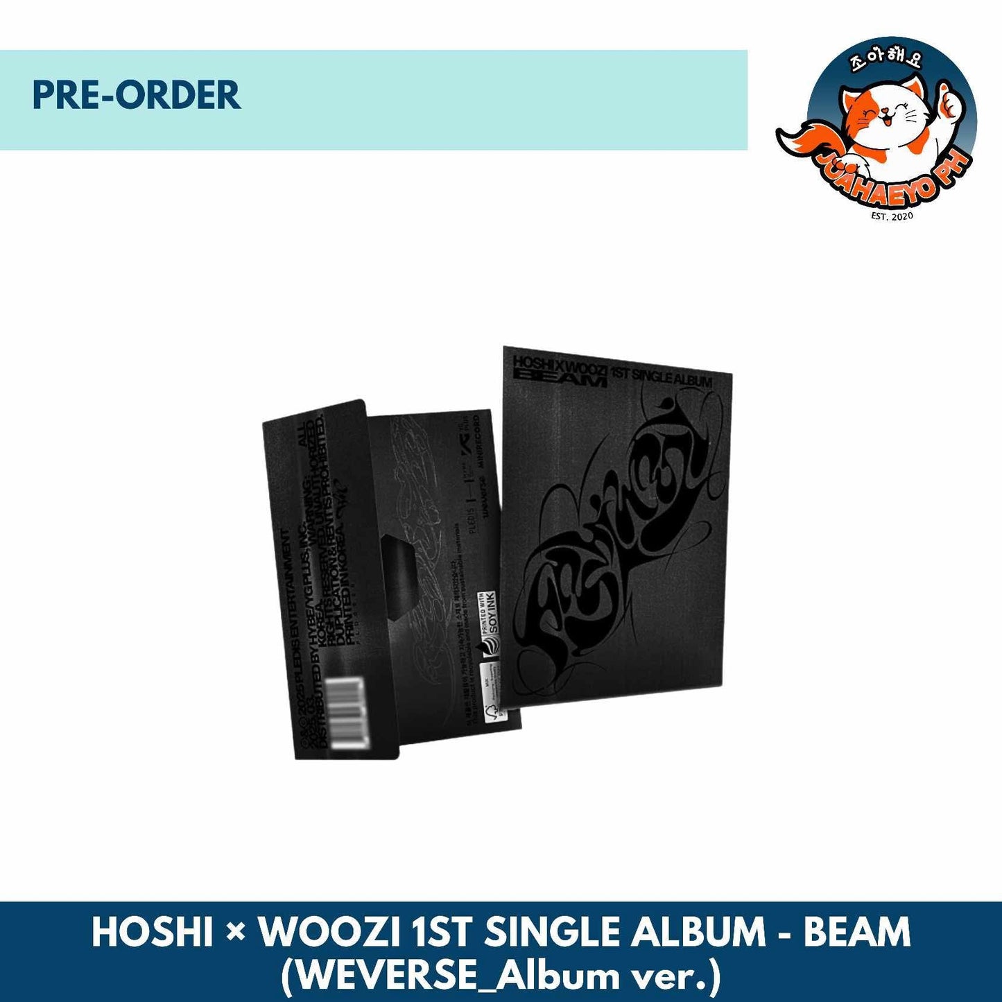 HOSHI X WOOZI 1ST SINGLE ALBUM - BEAM