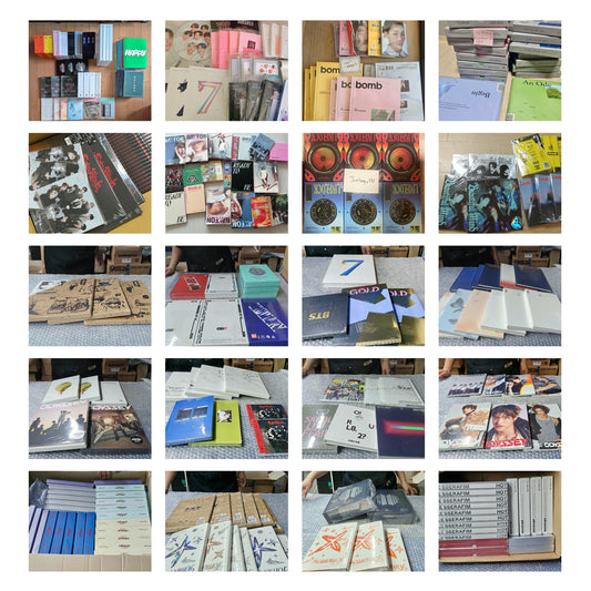 OFFICIAL UNSEALED KPOP ALBUMS