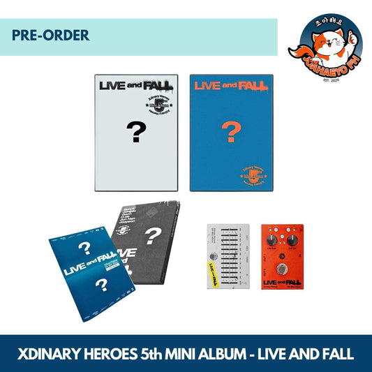 XDINARY HEROES 5TH MINI ALBUM - LIVE AND FALL