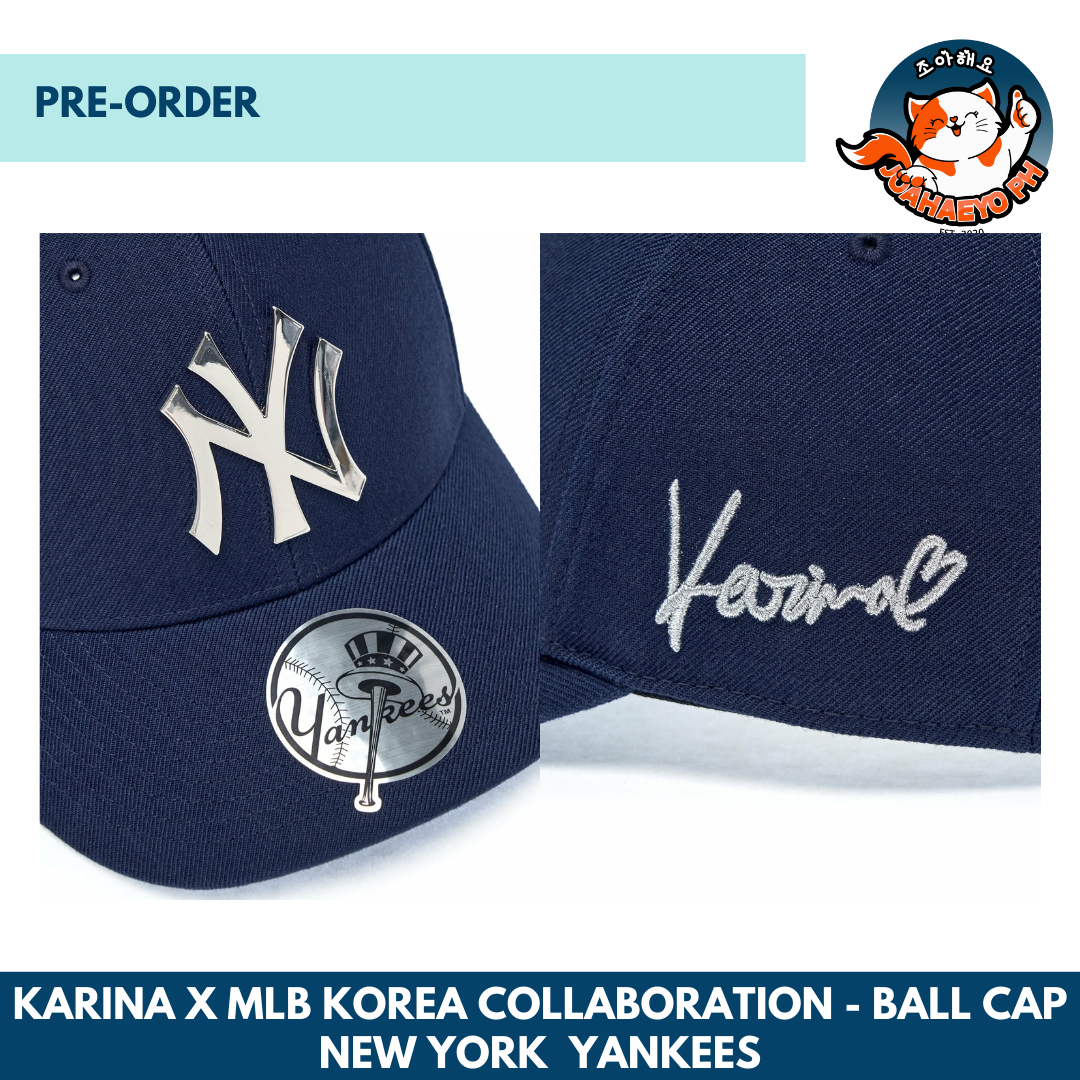 KARINA X MLB EXCLUSIVE KOREA COLLABORATION (BALL CAP NEW YORK YANKEES)