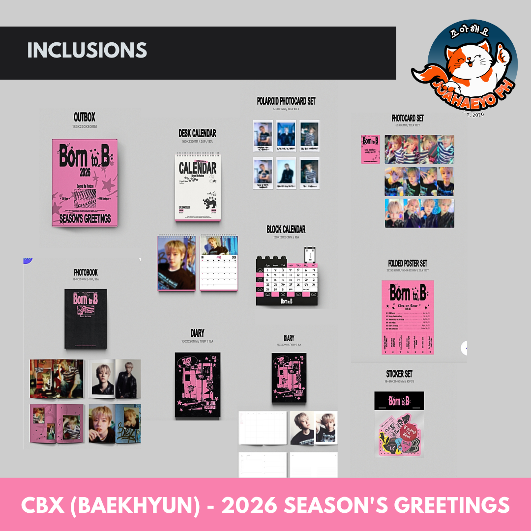 CBX (CHEN, BAEKHYUN, XIUMIN - 2026 SEASON'S GREETINGS