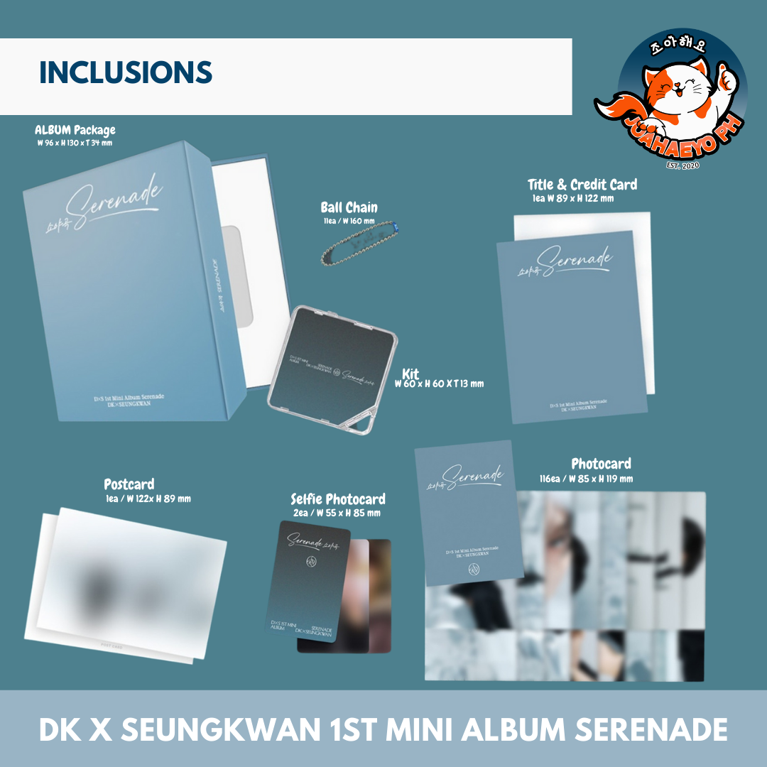 DxS - DK X SEUNGKWAN 1ST MINI ALBUM - SERENADE