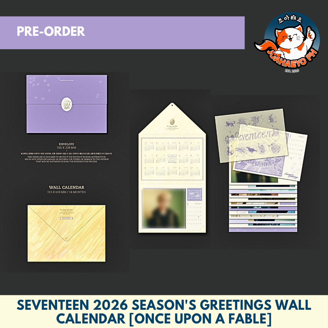 SEVENTEEN 2026 SEASON'S GREETINGS & WALL CALENDAR