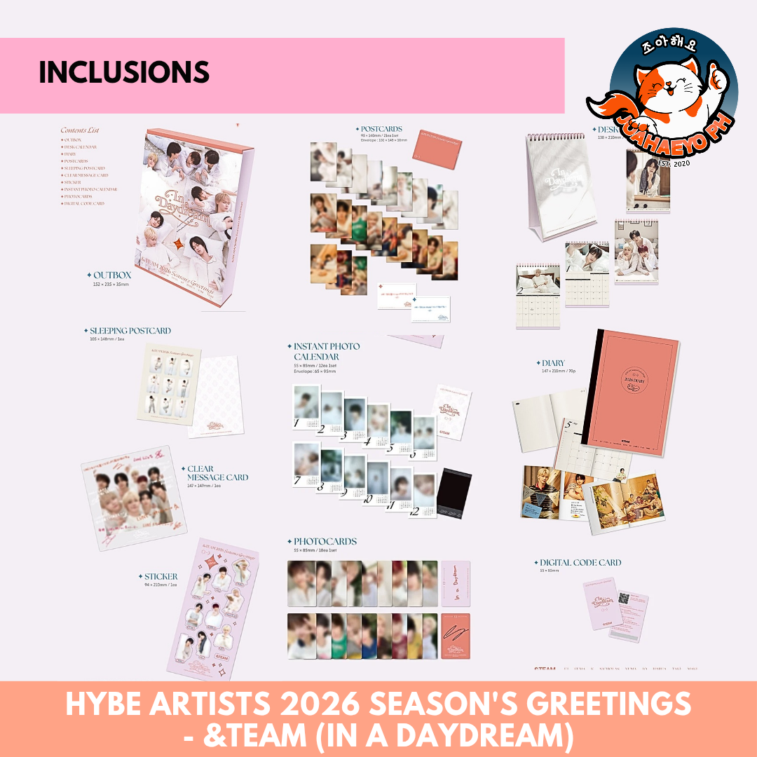 HYBE ARTISTS 2026 SEASON'S GREETINGS