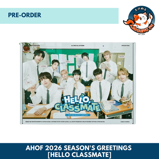 AHOF 2026 SEASON'S GREETINGS - HELLO CLASSMATE