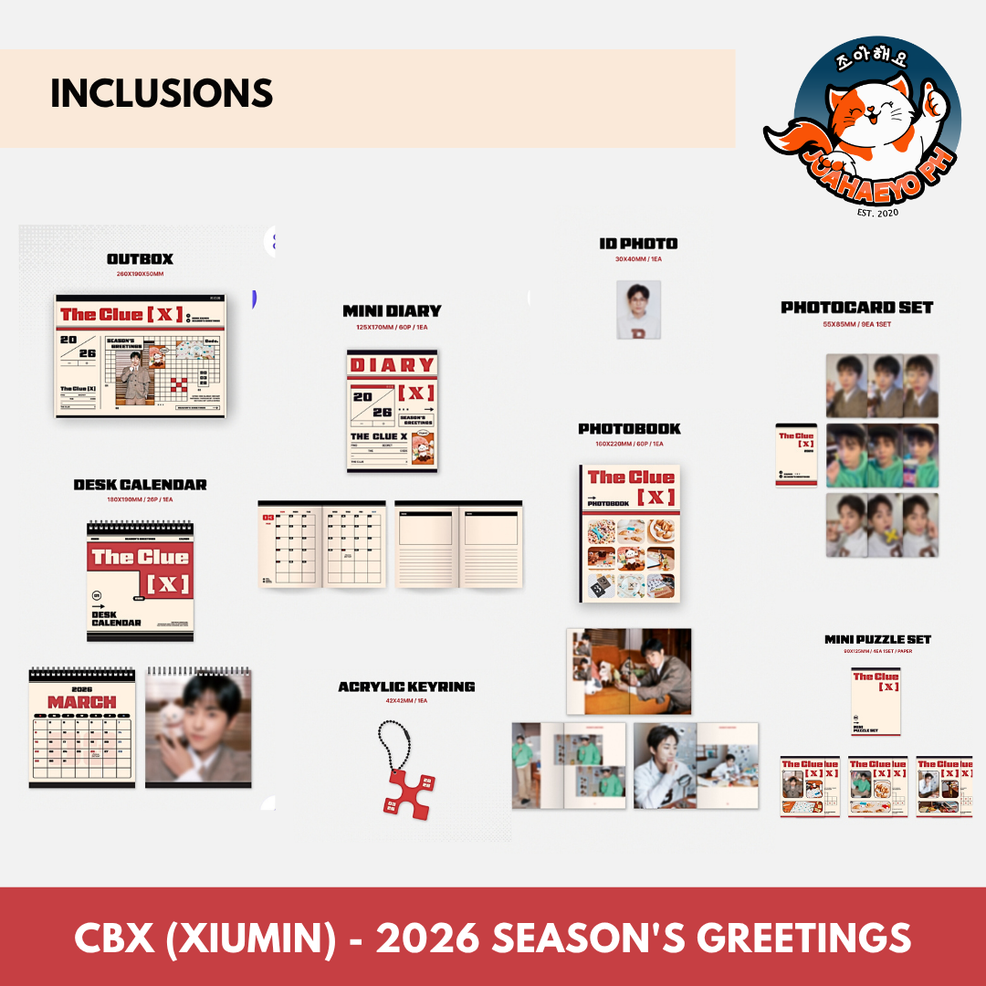 CBX (CHEN, BAEKHYUN, XIUMIN - 2026 SEASON'S GREETINGS